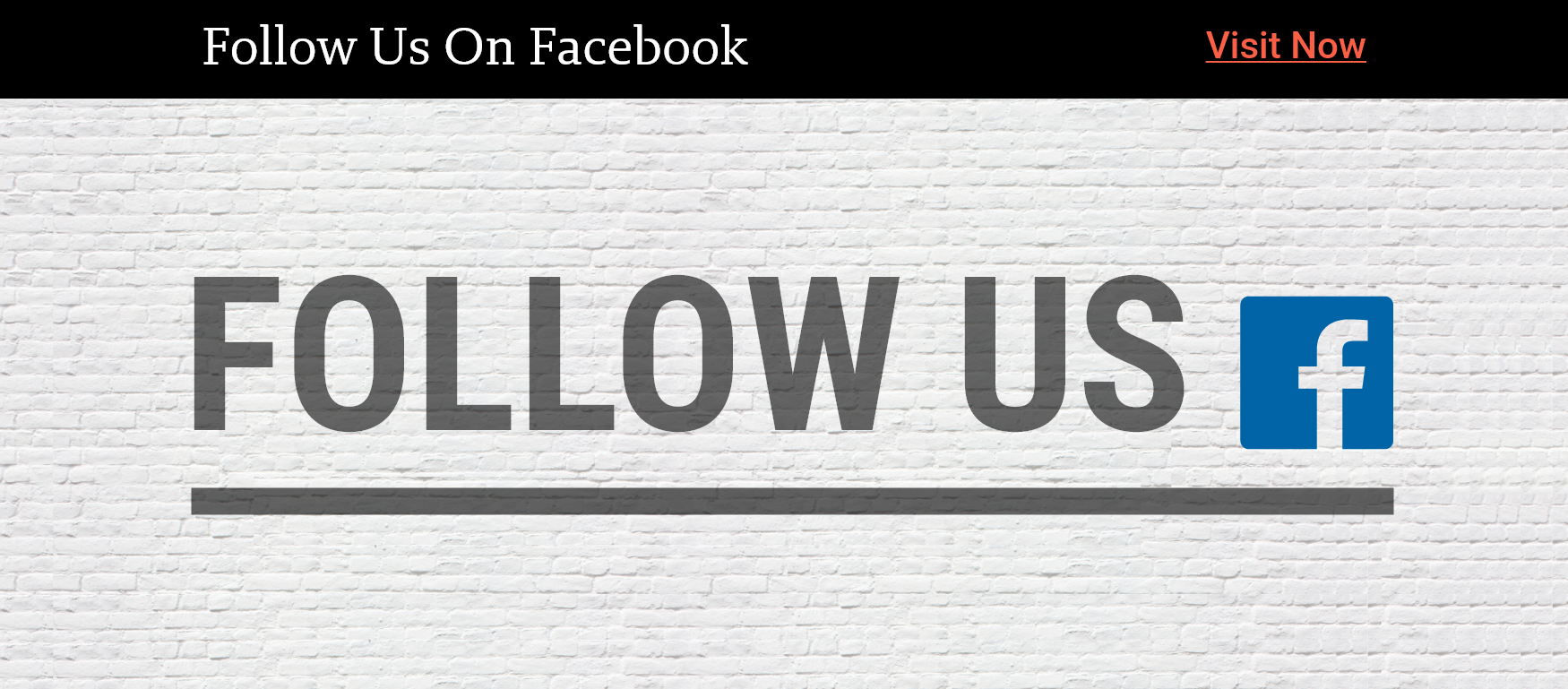 Follow Us On Facebook